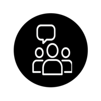 support icon black